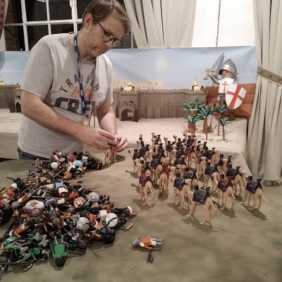 Creation exposition playmobil dominique bethune 21