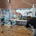 Creation exposition playmobil logistique dominique bethune chateaubriant