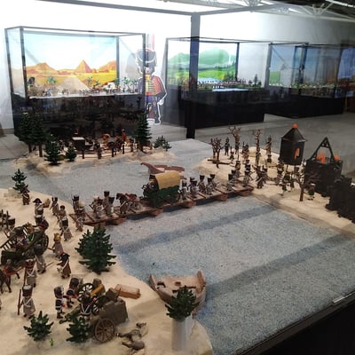 Exposition playmobil musee ligny dominique bethune