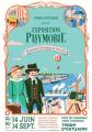 Affiche exposition playmobil terre estuaire dominique bethune